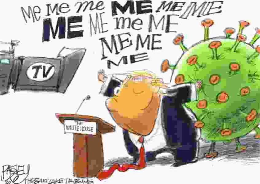every press conference by the cheeto in chief